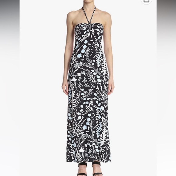 J. McLaughlin Dresses J Mclaughlin Mykonos Braided Halter Maxi Dress Poshmark